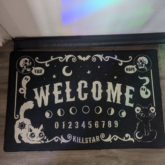 HOST PICK! Killstar Ouiji Board Welcome Doormat - Picture 1 of 6